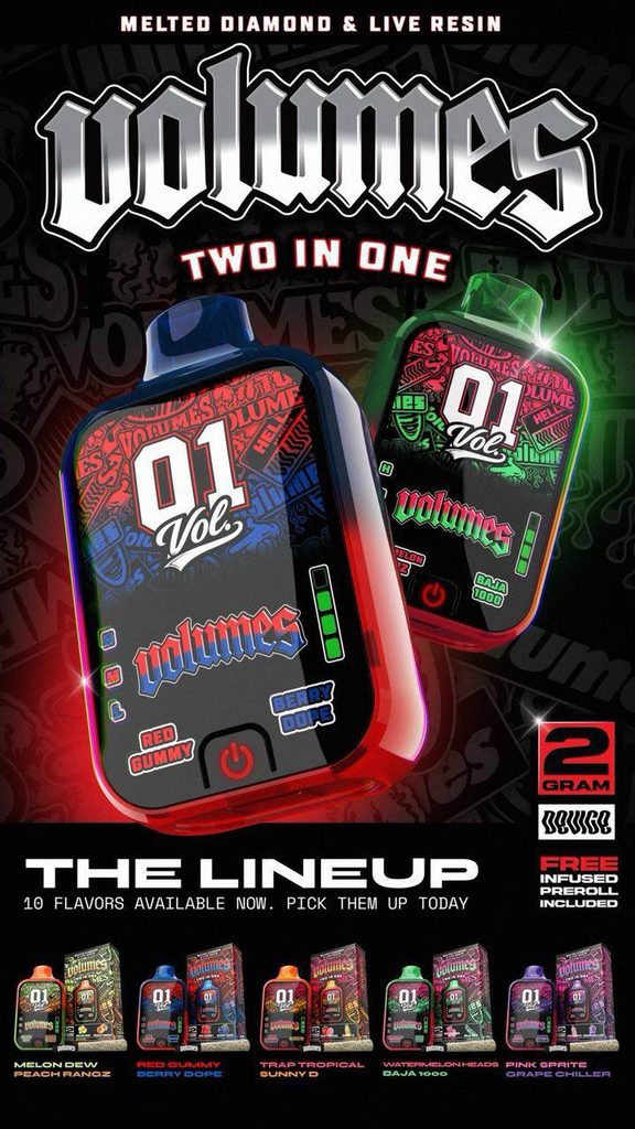 volumes 01 vol vapes pods